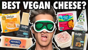 Still from Vegan Cheese Blind Taste Test