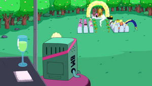 Still from Apple Wedding