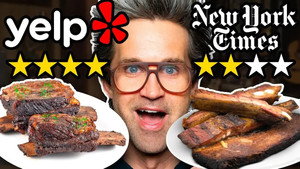 Still from Yelp Review vs. Food Critic Taste Test