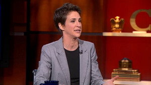 Still from Rachel Maddow