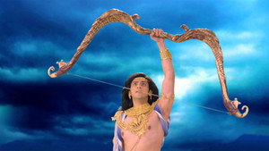 Still from Arjun Acquires the Gandiva Bow