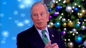 Still from Michael Bloomberg and Aaron Sorkin