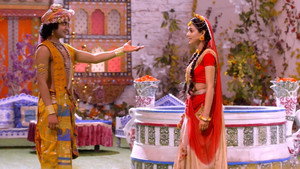 Still from Radha, Balram Want Krishna's Help