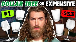 Still from Dollar Tree Vs. Expensive Product Test