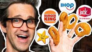 Still from What's The Best Onion Ring? (Taste Test)