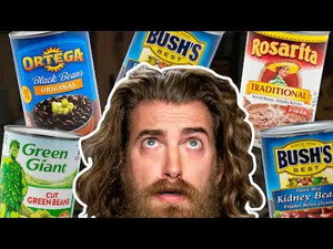 Still from Can Rhett Guess Every Brand Of Bean? (Game)