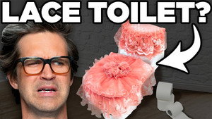 Still from Reacting To Vintage Toilet Seats - Good Mythical More
