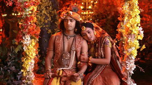 Still from Radha, Krishna's Last Meeting