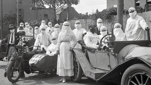 Still from Lest We Forget: The Australian Experience of Spanish Flu