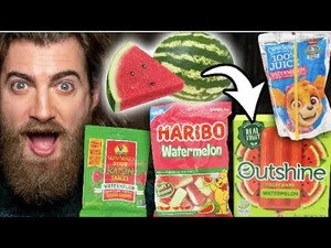 Still from What's The Best Watermelon Snack? Taste Test