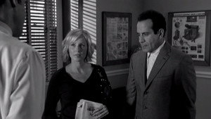 Still from Mr. Monk and the Leper (B&W)