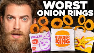 Still from Who Makes The WORST Fast Food Onion Rings?