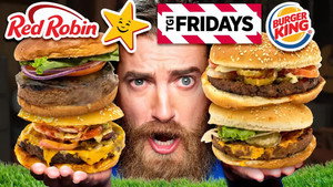 Still from Who Has The Best Impossible Burger? Taste Test