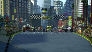 Still from Ninjaball Run
