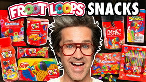 Still from We Tried EVERY Froot Loops Snack