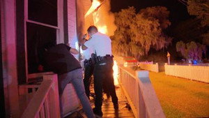Still from Fire Hot Deputy