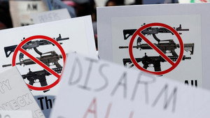 Still from NRA Under Fire