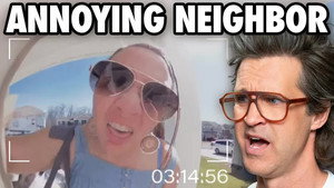 Still from Reacting To The WORST Neighbors