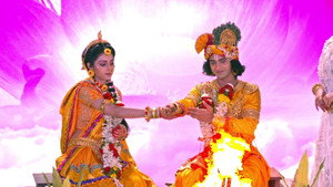 Still from Radha Weds Krishna