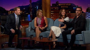 Still from Katie Couric, Jeremy Piven, Emmy Rossum, Olly Murs