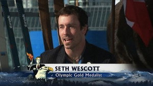 Still from Shani Davis, Seth Wescott