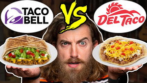 Still from Taco Bell vs. Del Taco Taste Test | Food Feuds