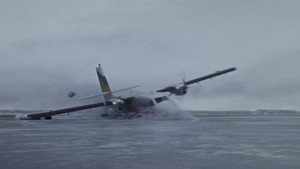 Still from Fight for Survival (Pilgrim Airlines Flight 458)