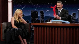 Still from Pamela Anderson, Mike Lindell, Fall Out Boy