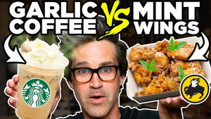 Still from Garlic vs. Mint Swap Taste Test