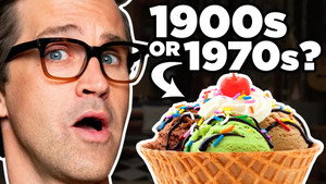 Still from 100 Years Of Ice Cream Taste Test