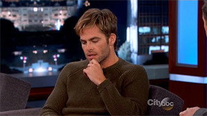 Still from Chris Pine; Kevin O'Leary; Gregory Porter