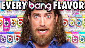 Still from We Tried EVERY Bang Energy Drink