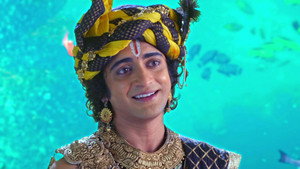 Still from Paundraka Instigates Radh