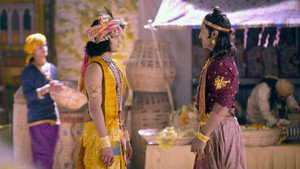 Still from Ayan, Krishna Become Friends