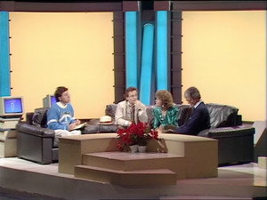 Still from Tomorrow's World Christmas Quiz