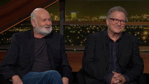 Still from November 17, 2023: Rob Reiner & Albert Brooks, Donna Brazile, Adam Kinzinger