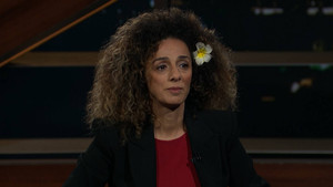 Still from September 30, 2022: Masih Alinejad, Van Jones, Caitlin Flanagan