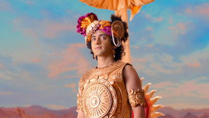 Still from Krishna Prepares for War