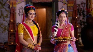 Still from Radha Offers to Help Krishna