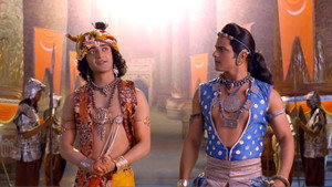 Still from Krishna Prepares for War