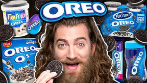 Still from We Tried EVERY Oreo Snack