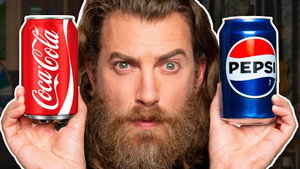Still from Coke vs. Pepsi (Taste Test)