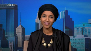 Still from Ilhan Omar and Matthew Dowd