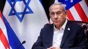 Still from Netanyahu, America & the Road to War in Gaza / Failure at the Fence