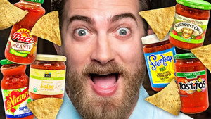 Still from What's The Best Grocery Store Salsa? Taste Test