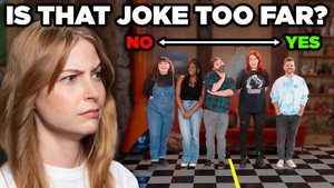 Still from Are These Jokes Too Offensive?