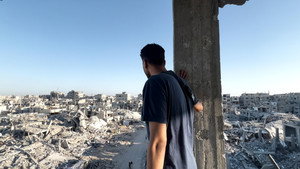Still from A Year of War: Israelis and Palestinians