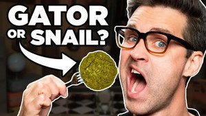 Still from Guess That Mystery Meatball Taste Test