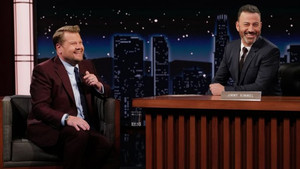 Still from James Corden, Richard Madden, They Might Be Giants