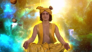 Still from Krishna's Celestial Travel